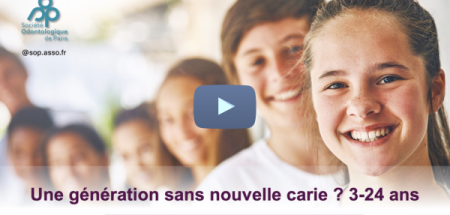 Génération sans nouvelle carie ? 3-24 ans
